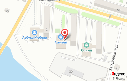 Супермаркет Санвэй на улице 9 Января на карте