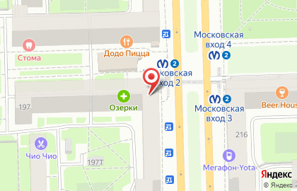 Микрофинансовая компания Деньга на Московском проспекте на карте