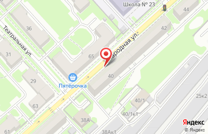 Калининская коллегия адвокатов Новосибирской области на карте