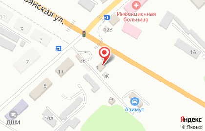 Магазин Мясной №1 на Рабоче-Крестьянской улице на карте