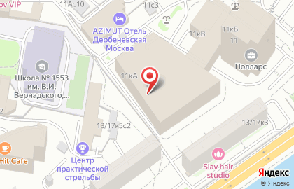 Хорошие Люди на Дербеневской улице на карте