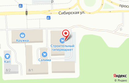 Дезинфекция86 на Сибирской улице на карте