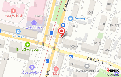 Микрофинансовая компания Срочноденьги в Октябрьском районе на карте