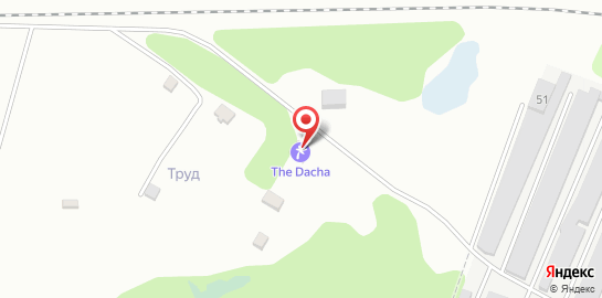 Эко-клуб The Dacha на карте