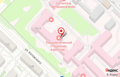 Банкомат Запсибкомбанк на улице Котовского на карте