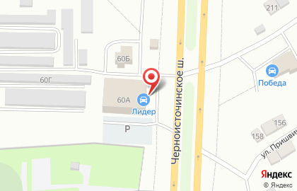 Магазин автоаксессуаров на Черноисточинском шоссе на карте