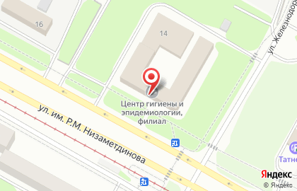 Территориальный отдел Управления Федеральной службы по надзору в сфере защиты прав потребителей и благополучия человека по Республике Татарстан в г. Набережные Челны, Актанышском, Тукаевском, Муслюмовском, Мензелинском районах на карте
