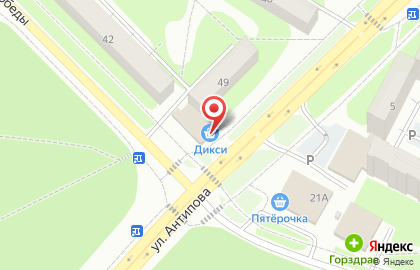 Супермаркет Магнит в Москве на карте