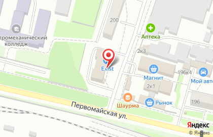 Шахматная школа Феномен на Первомайской улице на карте