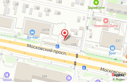 Семейная клиника Медэксперт на Московском проспекте на карте