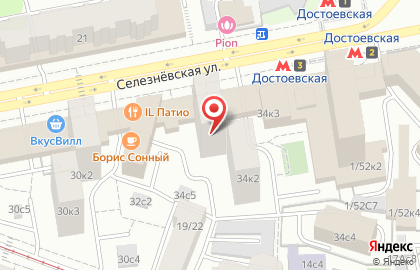 Turbo pizza на Селезнёвской улице на карте