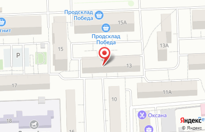 Сеть супермаркетов Кувшинка на Полевой улице на карте
