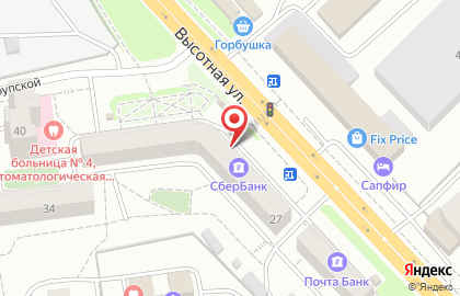 Страховая компания СберСтрахование в Октябрьском районе на карте