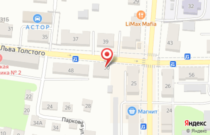 Агентство недвижимости Твой дом на улице Льва Толстого на карте