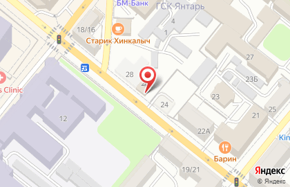 Кафе-шашлычная Мангал-House на улице Тургенева на карте