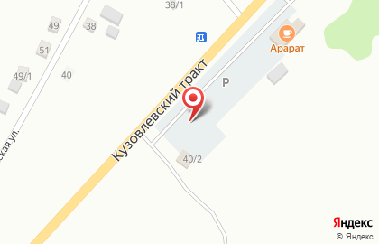 Мастерская грузового шиномонтажа в Томске на карте