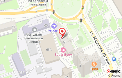 Клиника лазерной эпиляции и косметологии Подружки на Ленинской улице на карте