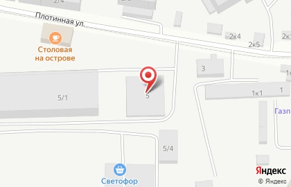 ООО СпецСтройСервис на Плотинной улице на карте