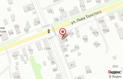 Страховая компания Росгосстрах на улице Л.Толстого на карте