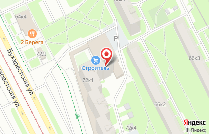 Все Сразу на Бухарестской улице на карте