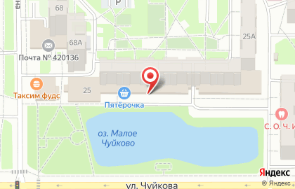 СберБанк на улице Маршала Чуйкова, 25 на карте