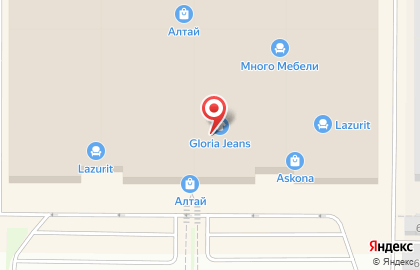 Магазин одежды Gloria Jeans на проспекте Космонавтов на карте