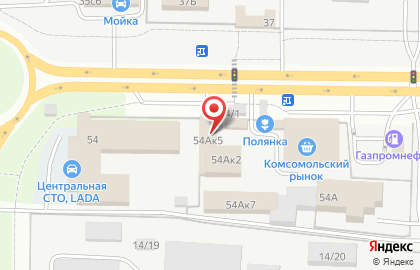 Компания Пласт на улице Громовой, 54а к 5 на карте