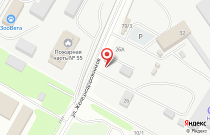Пункт приема лома ТатЛом на улице Железнодорожников на карте