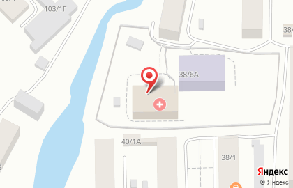 Детская городская больница в Якутске на карте