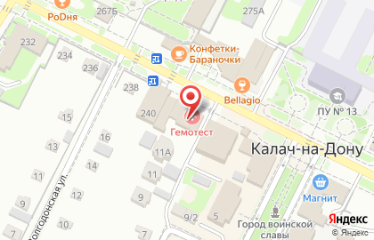 Салон сотовой связи 7 соток на Октябрьской улице на карте