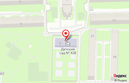 Детский сад №428, Московский район на карте