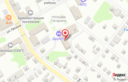 Гостиница Дружба, гостиница в Ростове-на-Дону на карте