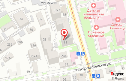 Интернет-магазин Берифильтр в переулке Радищева на карте