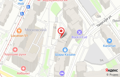 Гаражный кооператив Мечта в Московском районе на карте