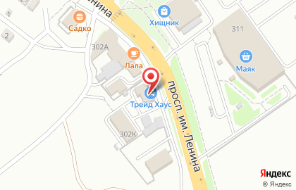Топаз на проспекте Ленина на карте
