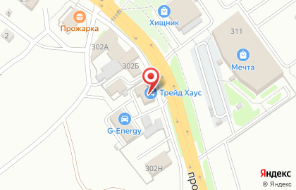 Топаз на проспекте Ленина на карте