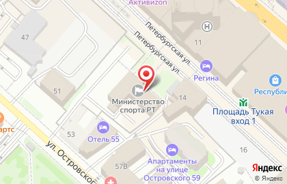 ОАО Банкомат, АКБ Абсолют Банк на Петербургской улице на карте