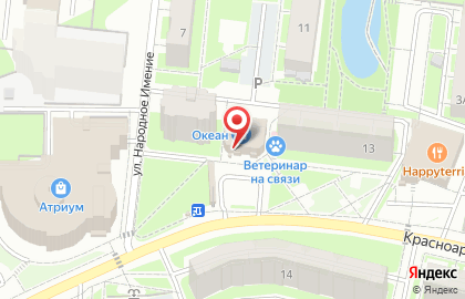 Торговый центр Океан на карте