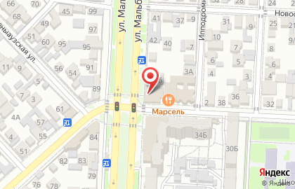 Супермаркет Марсель на карте