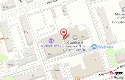 Мировые судьи Ленинского района на Московской улице на карте