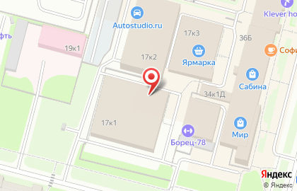 Ветеринарная клиника ВетАвторитет на карте