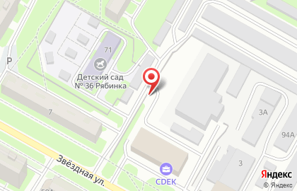Автостоянка в Пскове на карте