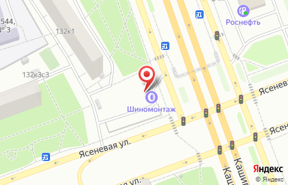 Автостоянка Мгса в Нагатино-Садовниках на карте