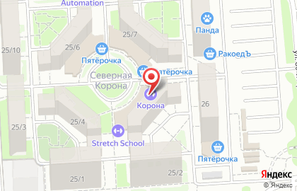 Фитнес-центр Корона улице Владимира Невского на карте