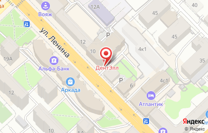Проектная компания Гражданпроект на улице Ленина на карте