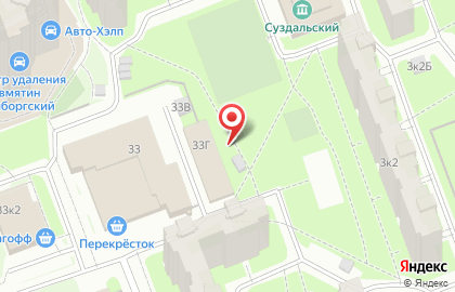 Beergrad на Выборгском шоссе на карте