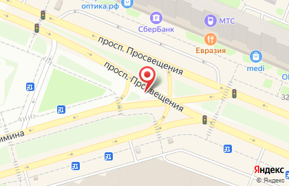 Ремонт телефонов в Выборгском районе на карте