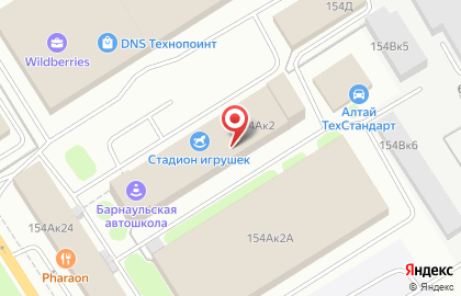 Торговая компания Партнер в Октябрьском районе на карте