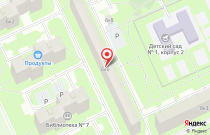 Прима-аудит на проспекте Обуховской Обороны на карте