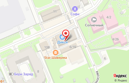 Ветеринарная служба Ветнаходка в переулке Ломоносова на карте